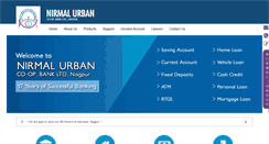 Desktop Screenshot of nirmalurban.com