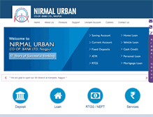 Tablet Screenshot of nirmalurban.com